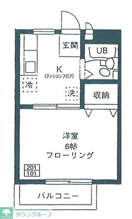 ウェーブ・サインの物件間取画像